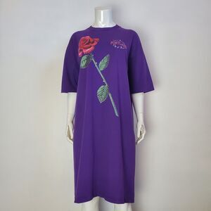 Vintage 90s Jerzees Purple Portland Nightshirt